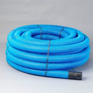 Twinwall Ducting 94mm/110mm x 50m (Blue) Water