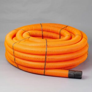 Twinwall Ducting 94mm/110mm x 50m (Orange) Street Lighting