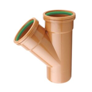 Wavin Osma 160mm 45 Degree Equal Junction (Single Socket)