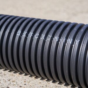 Twinwall Electric Ducting 150mm/178mm x 6m + Coupler