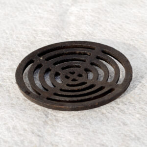 Ancillary Castings 125mm Round Black Iron Grid