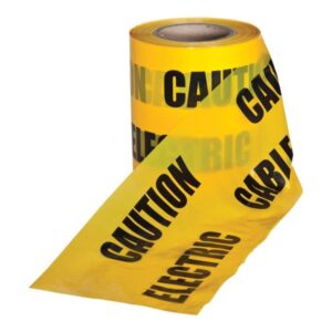 Underground Warning Tape - Electric (Non-Detectable) 365M