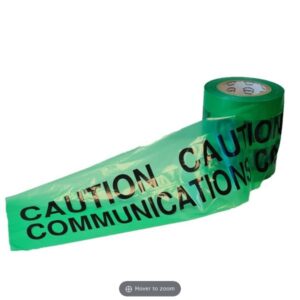 Underground Warning Tape - Communications (Non-Detectable) 365M