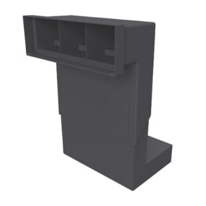 Black Telescopic Vent