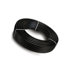 32mm x 100M Twinwall Smooth Electric Duct (HDPE Black Coiled)