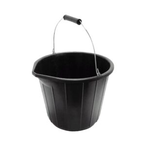 Builders Bucket 14L / 3 Gallon (Black) – Durable & Versatile