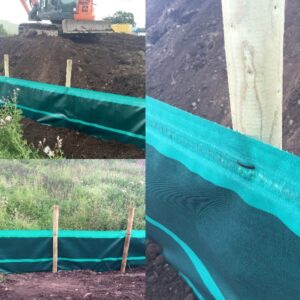 Silt Fence Roll 900mm x 100M (UV-Stable Woven Membrane)