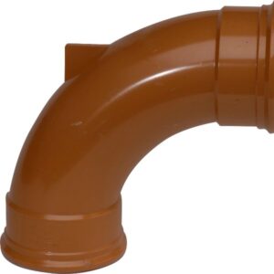 110mm x 90 Degree Rest Bend (Double Socket) Drainage