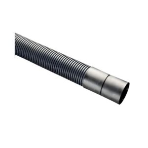 Twinwall Ducting 125mm/145mm x 6m + Coupler (Black) ENATS C2