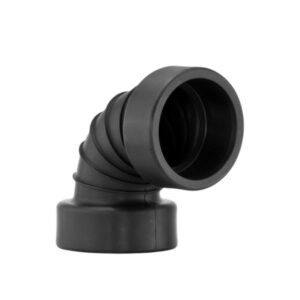 Twinwall Bend Double Socket 225mm x 90 Degrees