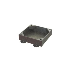 Steel Manhole Cover and Frame - Recessed 80/100mm Deep - 300mm x 300mm x 100mm