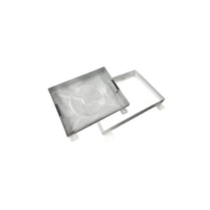 Steel Manhole Cover and Frame - With Integral Keys - 600mm x 450mm