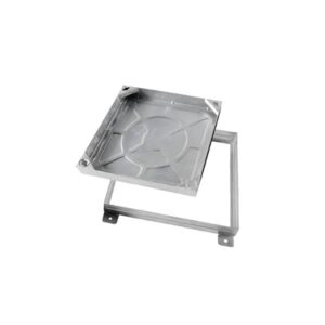 Steel Manhole Cover and Frame - Recessed 80/100mm Deep - 750mm x 600mm x 100mm
