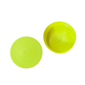 Twinwall End Cap 225mm (Yellow)