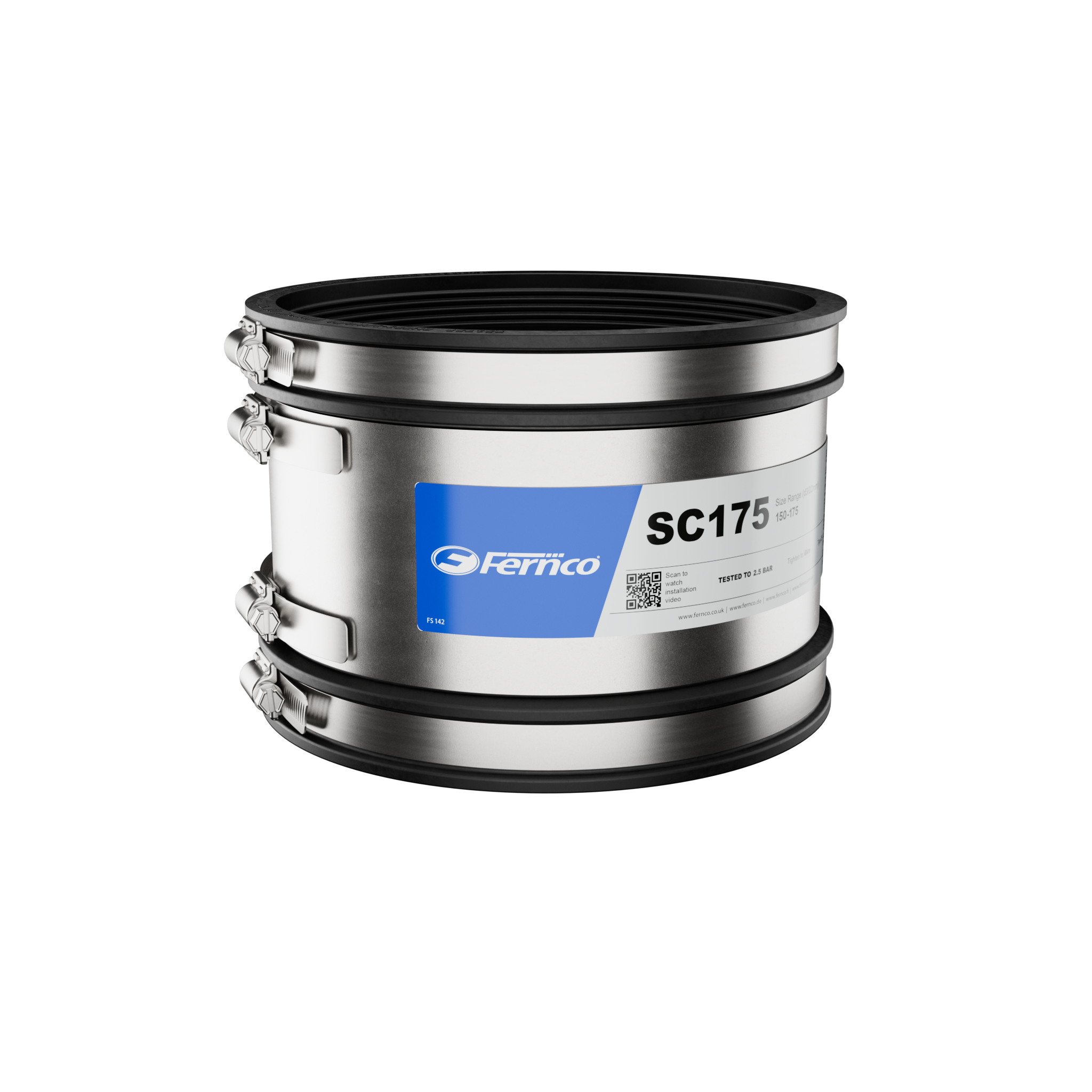 Flexible Standard Coupling (150mm–175mm) - Image 2