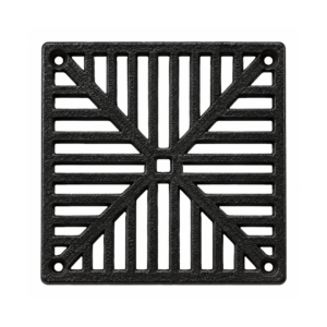 120mm Square Black Iron Drainage Grid