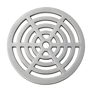 140mm Round Alloy Drainage Grid. SKU: SJARG140