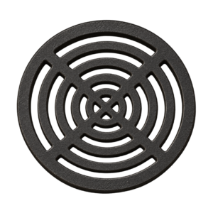 140mm Round Black Iron Drainage Grid