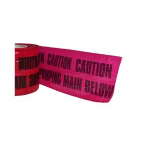Detectable Sewer Pumping Main Tape - Stanley John LTD