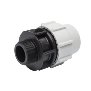 50mm x 2” inch BSP Male Adaptor (Plasson) for MDPE Pipe