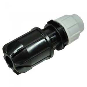 25mm x 15–22mm Coupler (Plasson) for MDPE