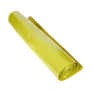 Radon Gas Barrier DPM 4x20m 400mu – durable LDPE damp proof membrane for gas and moisture protection. Yellow roll for construction and substructures.